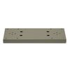 Architectural Mailboxes Duo Spreader Plate for Standard Posts Bronze