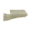 Architectural Mailboxes Grande Surface Mount Post Side Support Bracket for One Mailbox Bronze