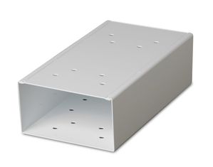 Architectural Mailboxes Universal Newspaper Receptacle Pearl Gray