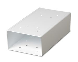 Architectural Mailboxes Universal Newspaper Receptacle White