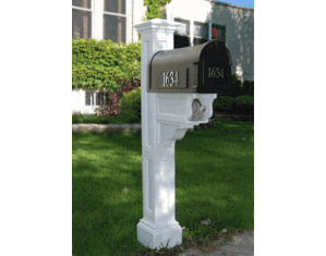 Mayne Charleston Plus Mailbox Post