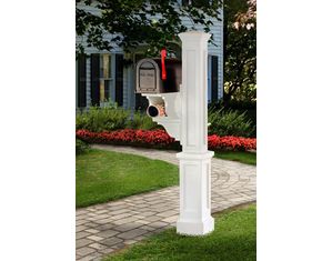 Mayne Rockport Single Mailbox Post