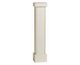 Ivory Finish Small Post