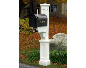 Mayne Dover Mailbox Post