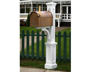 Mayne NewPort Plus Mailbox Post - Fast FREE FedEx Shipping!