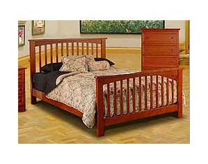 Atlantic Furniture Columbia Wood Bed - FREE Inside Delivery!