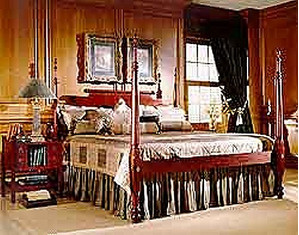 Craftique Country English Twin Size Wood Bed - Fast FREE FedEx Shipping!