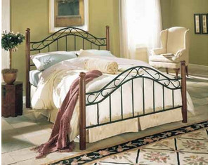 Fashion Bed Group Shiloh Wood Bed - Fast FREE FedEx Shipping!