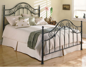 Fashion Bed Group Dusty Silver Kensington Metal Bed - FREE Inside Delivery!