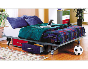 Powell Teen Trends Primary Metal Bed - FREE Inside Delivery!