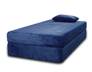 Diamond Mattress 7 Inch Cool Kids Blue Memory Foam Mattress