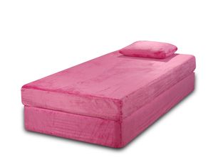 Diamond Mattress 7 Inch Cool Kids Pink Memory Foam Mattress