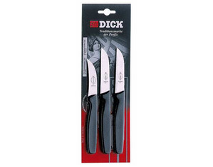 F Dick Kitchen Knife Set - 3 Piece - Fast FREE FedEx Shipping!