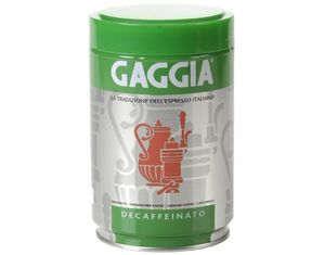 Gaggia Decaffeinated Ground Coffee - 8.8 oz. Can (GAGRDECAF)