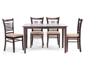 Baxton Studio Baxton Studio Cathy Brown Wood Modern 5 piece Dining Set
