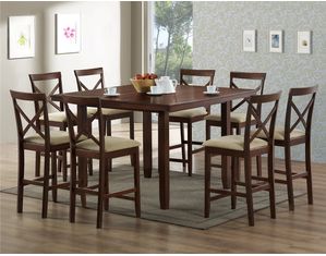 Baxton Studio Natalie Modern Pub Set 5 Piece Modern Dining Set