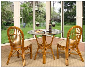 Boca Rattan Antigua 2 Person Cafe Set - FREE Inside Delivery!