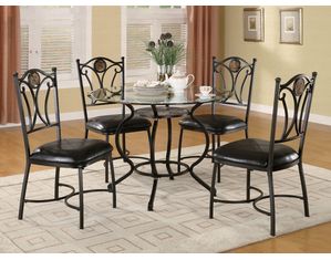 Union Square Stone Bar 5 piece Dining Set