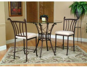 Cramco Denali 5 piece Counter Height Dining Set