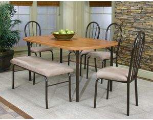 Cramco Heath 5 piece Dining Set in Cherry Finish 60x36