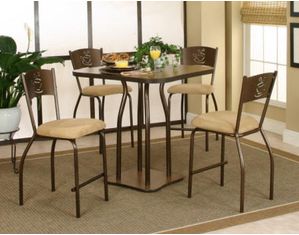 Cramco Java 5 piece Counter Height Dining Set