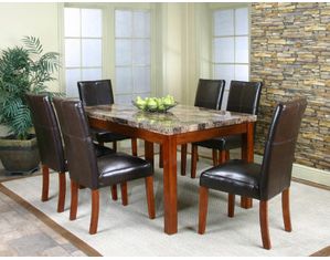 Cramco Mayfair 7 piece 60 inch Dining Set
