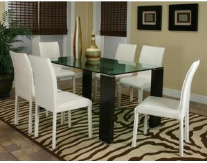 Cramco Moreland 7 piece Dining Set Cream