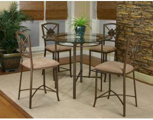 Cramco Piazza 5 piece Counter Height Dining Set