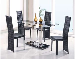 Global Furniture 2108DT 5 piece Dining Set