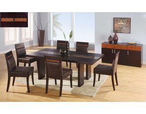 Global Furniture Amanda 7 piece Dining Set