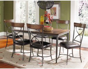 Hillsdale Furniture Cameron 7-Piece Rectangle Dining Set