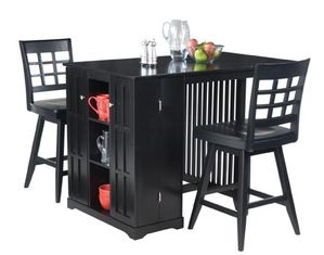 Home Styles Furniture Arts and Crafts 3 piece Dining Set