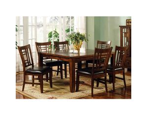 Lifestyle California Eureka Dining Set with 18 inch Leaf