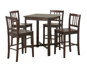 Walker Edison 5 piece Counter Height Dining Set