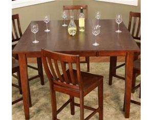 American Heritage Billiards Este Butterfly Counter Height Dining Table
