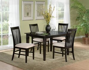 Atlantic Furniture Deco 39x39 Dining Table Antique Walnut