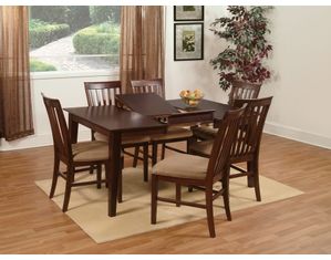 Atlantic Furniture Montreal Dining Table 42x60 Butterfly