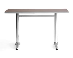 Baxton Studio Baxton Studio Altgeld Modern Dining Table with Brown Top