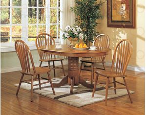 Union Square Molina Dining Table in Light Oak