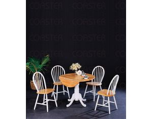Union Square Morrison Round Dining Table with Drop Leaf