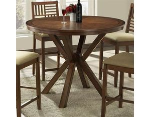APA by Whalen Fullerton Round Counter Height Dining Table