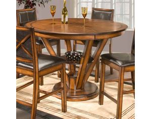 APA by Whalen Rio Rancho Round Counter Height Dining Table