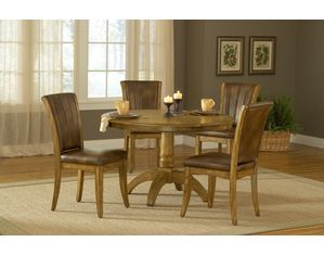 Hillsdale Furniture Grand Bay Round Dining Table - Oak