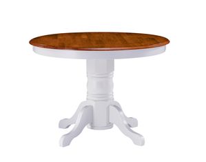 Home Styles Furniture Cottage Oak Round Pedestal Dining Table