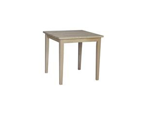 International Concepts 30 x 30 inch Solid Wood Table - Natural