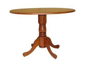International Concepts 42 inch Cottage Oak Round Dual Drop Leaf Dining Table