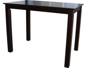 International Concepts Java Finish Shaker Styled Counter Height Dining Table