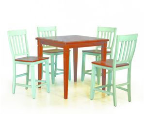 Lifestyle California Avery Counter Height Square Leg Table