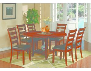 Lifestyle California La Mesa Round Folding Leaf Table