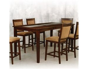 Lifestyle California Trestles Counter Height Dining Table with Leaf